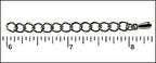 2" Extension Chain GUNMETAL - 50 pcs