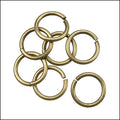 12mm jump ring ANT BRASS - per ounce