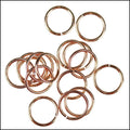 10mm jump ring ROSE GOLD - per ounce