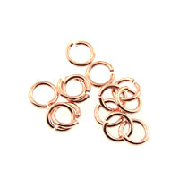 4mm jump ring COPPER - per ounce