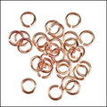 4mm jump ring ROSE GOLD - per ounce