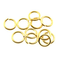 8mm jump ring GOLD -  per ounce