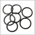 8mm jump ring MATTE GUNMETAL - per ounce
