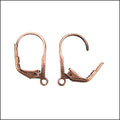 Leverback Earrings ANT COPPER - 36 pcs