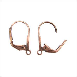 Leverback Earrings ANT COPPER - 36 pcs