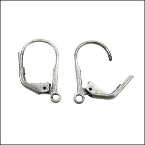 Leverback Earrings ANT SILVER - 36 pcs