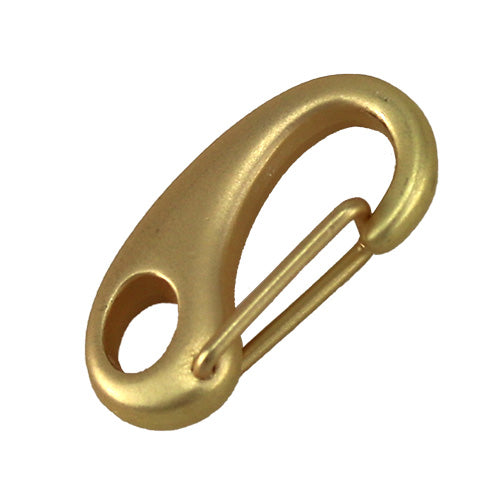 25mm CLIP lobster clasp MATTE GOLD - 10 pcs