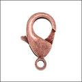 23mm x 15mm Lobster Clasp ANT COPPER - 5 pcs