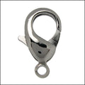 27mm x 17mm Lobster Clasp GUNMETAL - 5 pcs