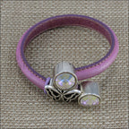 Mini Regaliz® SW AQUAMARINE end cap - pair