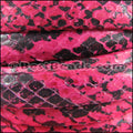Mini Regaliz® PYTHON leather FUCSHIA - 1 meter