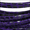 MINI Regaliz® Leather Oval CANCUN PURPLE - 1 meter
