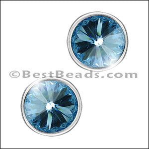 Mini Regaliz® SW AQUAMARINE end cap - pair