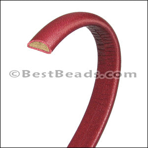 MINI Regaliz® Leather Oval COBRA DESIGN VIOLET/BLACK - 1 meter