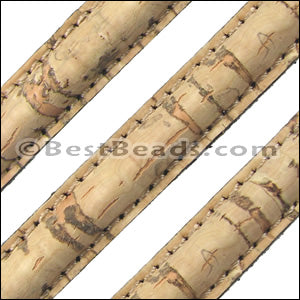 Stitched Mini Regaliz® CORK NATURAL - 1 meter