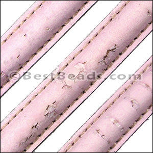 Stitched Mini Regaliz® CORK PINK - 1 meter