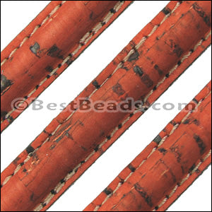 Stitched Mini Regaliz® CORK ORANGE - 1 meter