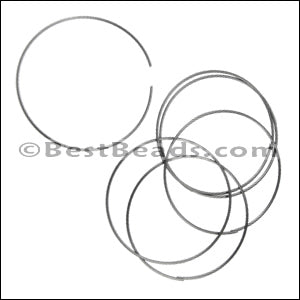 Memory Wire for Wirecore Leather - 10 pcs
