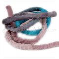 Hand-Dyed SILK NOODLE - TURQUOISE SPLASH