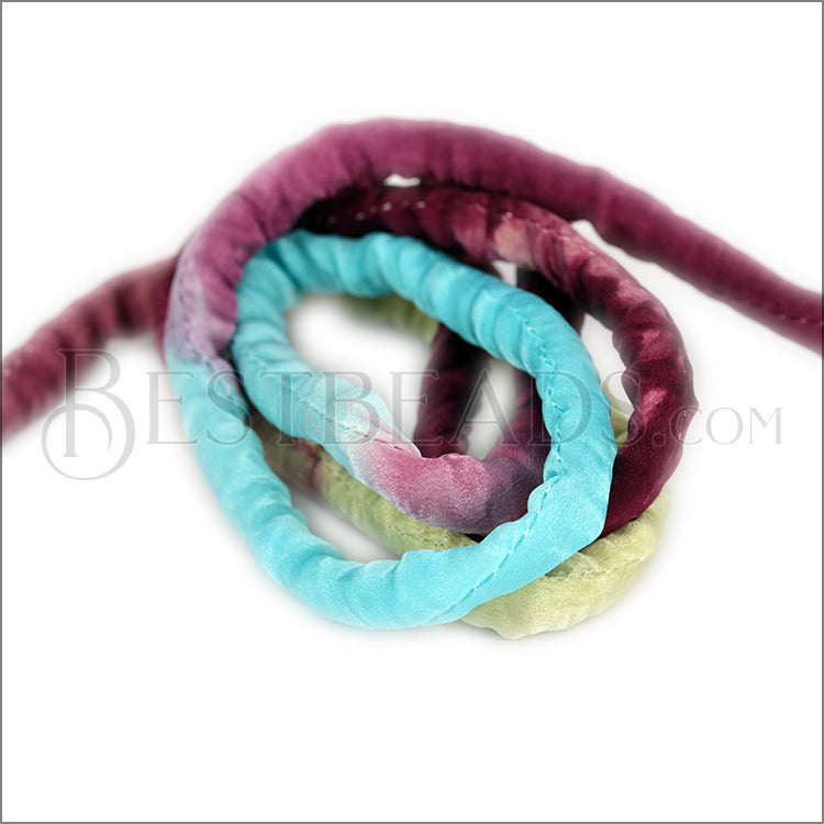 Hand-Dyed SILK NOODLE - FROZEN BERRIES