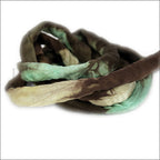 Hand-Dyed SILK NOODLE - MINT CHOCOLATE CHIP