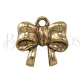 Bow Charm GOLD - 6 pcs