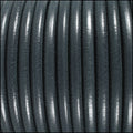 5mm Round Premier Leather GREY - meter