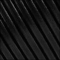 6mm Round (with hole) Portuguese Leather BLACK - 1 meter