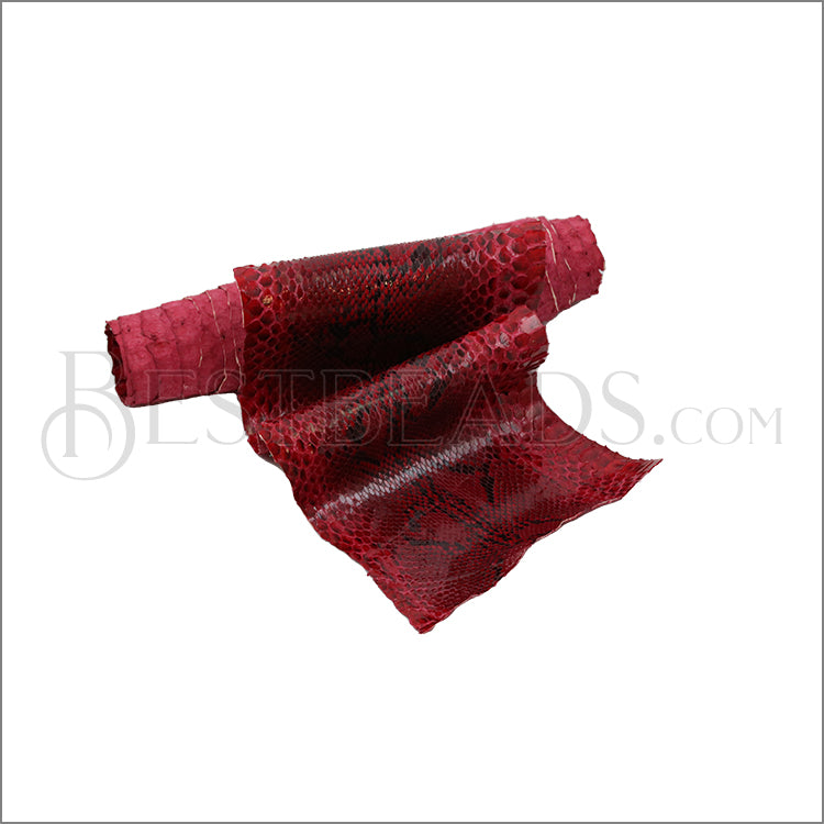 Full PYTHON SKIN Hide RED/BLACK