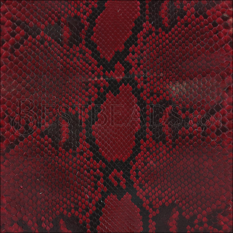 Full PYTHON SKIN Hide RED/BLACK