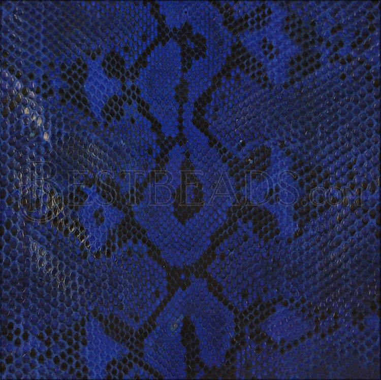 Full PYTHON SKIN Hide ELECTRIC BLUE