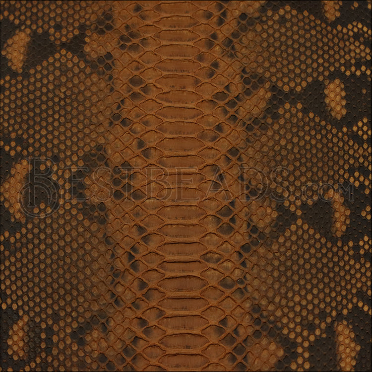 Full PYTHON SKIN Hide COGNAC