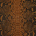 Full PYTHON SKIN Hide COGNAC