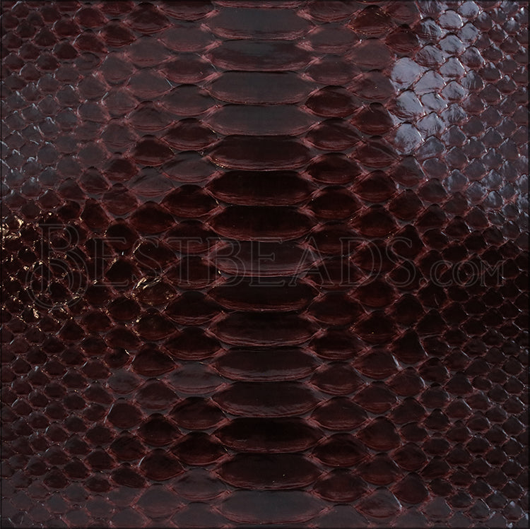 Full PYTHON SKIN Hide BURGUNDY