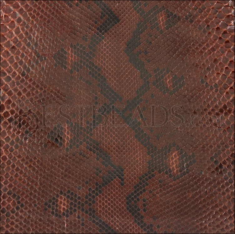 Full PYTHON SKIN Hide GLOSSY BROWN
