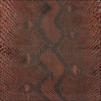 Full PYTHON SKIN Hide GLOSSY BROWN