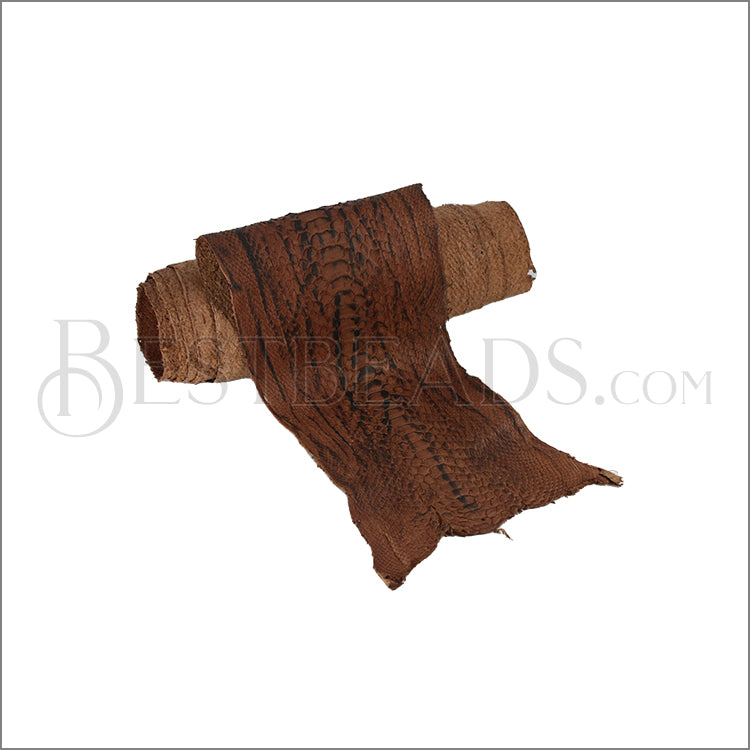 Full PYTHON SKIN Hide BROWN TIGER