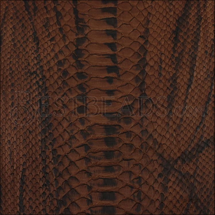 Full PYTHON SKIN Hide BROWN TIGER