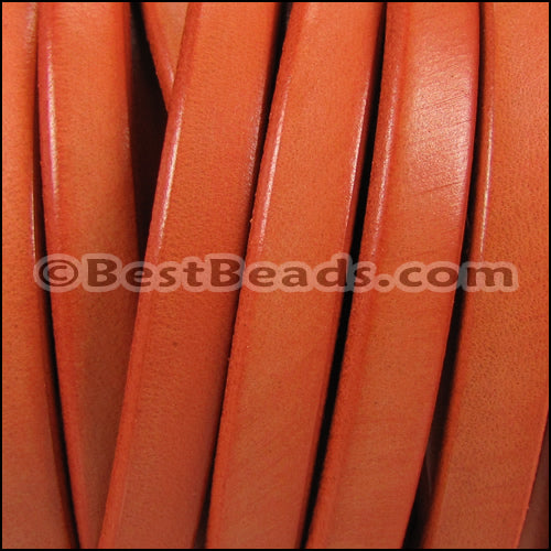 Regaliz® 4.5mm leather BURNT ORANGE - meter