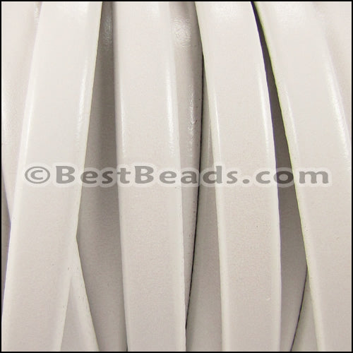 Regaliz® 4.5mm leather WHITE - meter
