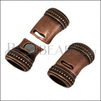 Regaliz® REGAL magnetic clasp ANTIQUE COPPER - 5 clasps