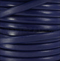 Regaliz® Leather Oval DARK PURPLE - meter