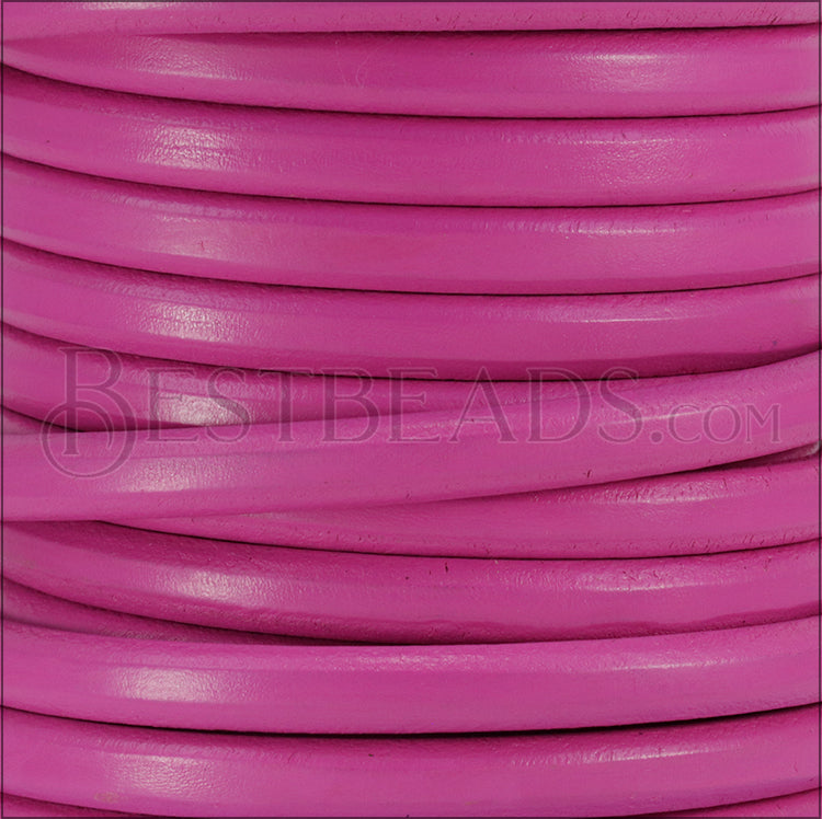 Regaliz® Leather Oval FUCHSIA - meter