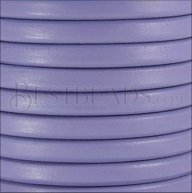 Regaliz® Leather Oval LILAC - meter