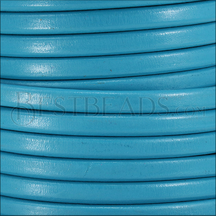 Regaliz® Leather Oval BLUE MOON - meter