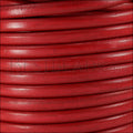Regaliz® Leather Oval BRIGHT RED - meter