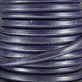 Regaliz® Leather Oval METALLIC PURPLE - meter