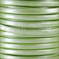 Regaliz® Leather Oval METALLIC PISTACHIO - meter