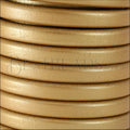 Regaliz® Leather Oval MATTE METALLIC GOLD - meter