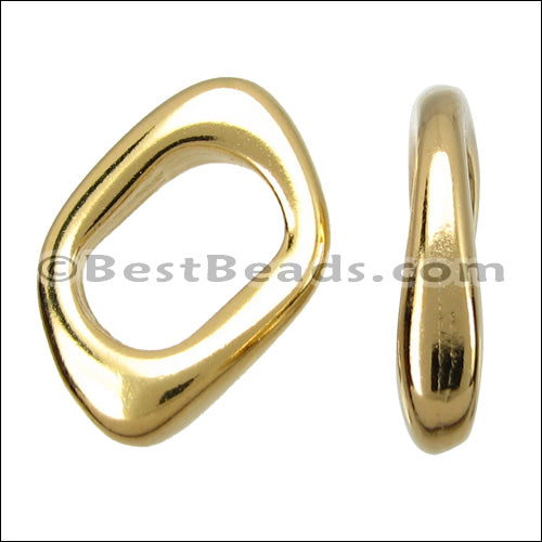 Regaliz® IRREGULAR spacer SHINY GOLD - 10 pcs